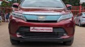 2018 Toyota Harrier wine red exterior with black leather interior