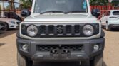 White 2018 Suzuki Jimny 4x4 with black and red leather interio